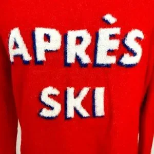 NWOT APRES SKI Red Sweater